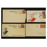 US Stamps #656 & perforated Edison First Day Cover