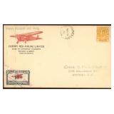 Canada Stamps #CL46 tied on 1930 Cover, Cherry Red