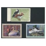 US Federal Duck Stamps Mint Never Hinged on card