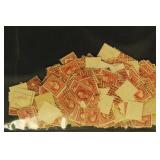 US Stamps Used Washington 2 cen red issues, hundre