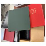 Supplies Bankers Box of Mint Sheet Albums, Empty S