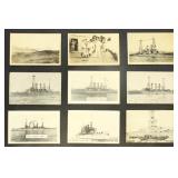 US Ships & Navy Postcards, mostly early 20th centu