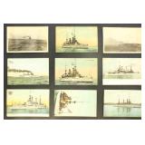 US Ships & Navy Postcards, mostly early 20th centu