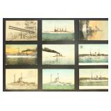 US Ships & Navy Postcards, mostly early 20th centu