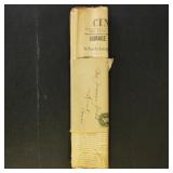 US Stamps #W405 Used Entire wrapped around Septemb