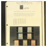 Iran Stamps on dealer pages & Cards Used and Mint,