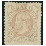 Brazil Stamps #90a Mint HR with creases and thins