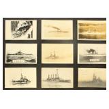 US Ships & Navy Postcards, mostly early 20th centu