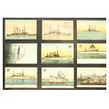US Ships & Navy Postcards, mostly early 20th centu