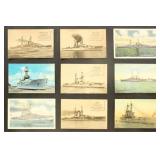 US Ships & Navy Postcards, mostly early 20th centu