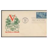 US Stamps #906 First Day Cover 1942, fresh unaddre