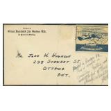 Elliot Fairchilds Air Service Canada Stamp #CL9 Us
