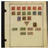 Czechoslovakia Stamps Mint Hinged on pages, mixed