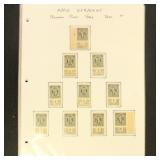 Germany AMG Stamps Brunswick Printings Perf 11 wit
