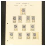 Germany AMG Stamps Brunswick Printings Perf 11 wit