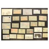 Worldwide Stamps better items in glassines, some i