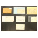 US Stamps Stampless Covers & Folded Letters Postal
