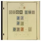 Bolivar Colombia States Stamps collection on pages