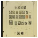 Antioquia Colombia States Stamps collection on pag
