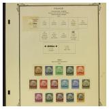 German occupations & area Stamps collection on pag