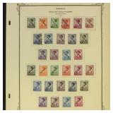 German Occupation in Serbia Stamps collection on p