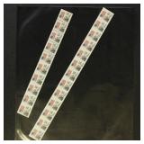US Stamps #1895 EFO Strip of 10 with 5 Imperforate