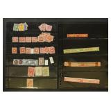 US Stamps State & Federal Tax and Revenue Stamps o
