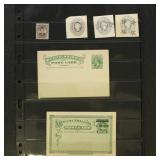 Newfoundland Stamps Postal Cards & Cut Squares
