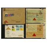 Germany Nachnahme Covers with stamps, includes 2 1