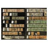 US Stamps 1860s-1870s Used accumulation includes s