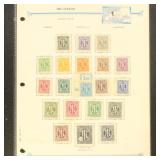 Germany AMG Stamps Brunswick Printings on Bush alb