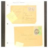 Germany AMG Stamps Postal History on Covers & Used