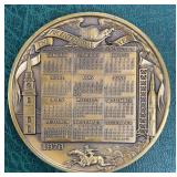 1976 ARBA Calendar Medal in Bronze by Medallic Art