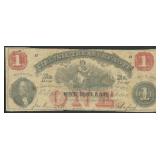 1862 Virginia Obsolete Currency $1 VT03-12 Note