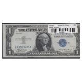 US Paper Money 1935 $1 Silver Certificate, crisp u