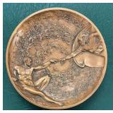1990 Medal in Copper by Society of Medalists