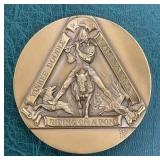1976 Medal in Bronze by Society of Medalists