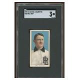 Bill Hart T206 1909 Old Mill Cigarettes Tobacco Ba