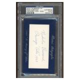 Nick Dumovich Autograph in PSA/DNA certified holde