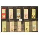 1930s Diamond Matchbook Covers Movie Stars, 20 dif