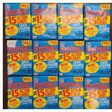 1980s-1990s 10 Sealed Packs of Baseball cards, 10