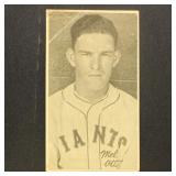 Mel Ott 1935 Goudey Large Premiums R309-2 with pin