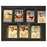 1976 & 1977 Hostess Baseball Cards Hall of Fame pl