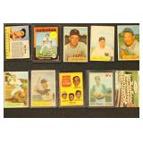 1950s-1970s Baseball Cards, includes Hall of Fame