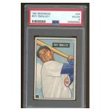 Roy Smalley 1951 Bowman Baseball Card PSA Graded 4