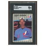 Randy Johnson Marlboro Ad 1989 Fleer Baseball Card