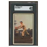 Gil Hidges 1952 Topps Baseball Card SGC Graded 4,