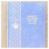 US Silver Coins 1916-1940 Walking Liberty Half Dol