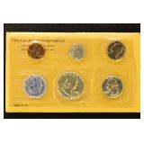 US Silver Coins 1956 Proof Set in original envelop