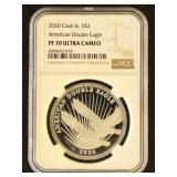 Cook Islands Silver Coin 2020 Two Dollar $2 PF70